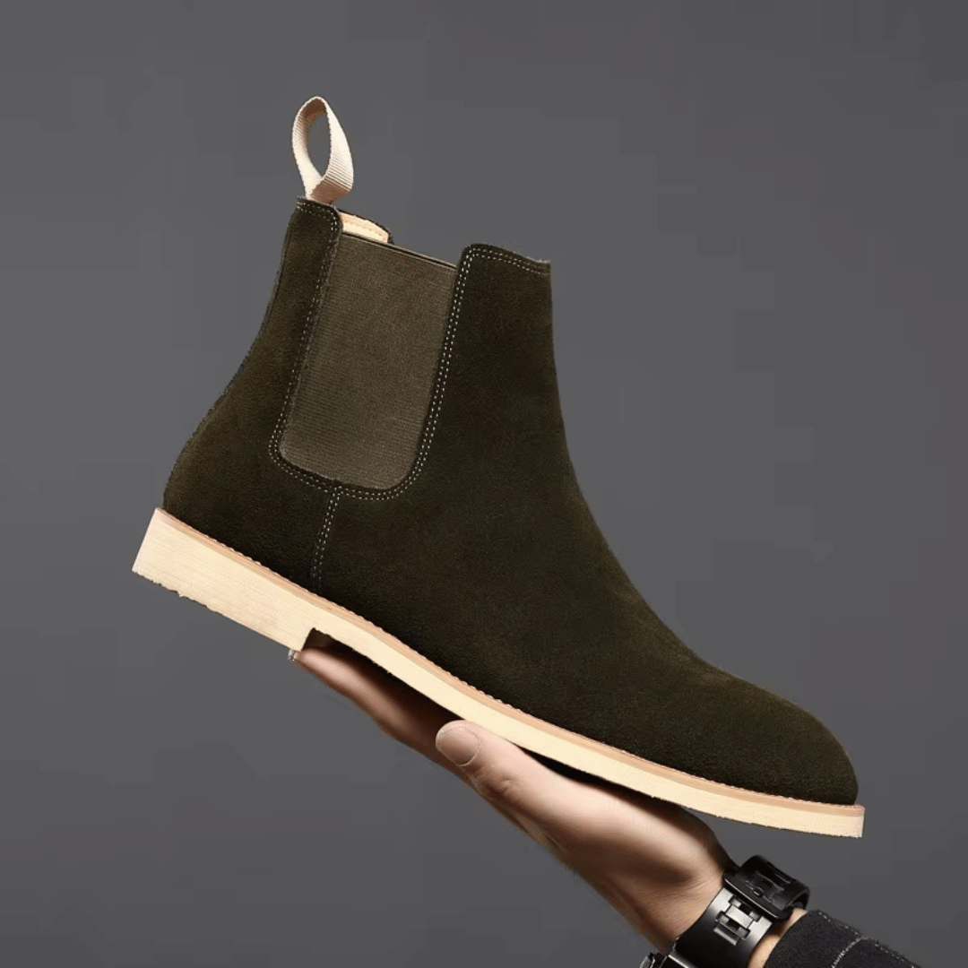 MaisonNox® | Suède Chelsea Boots