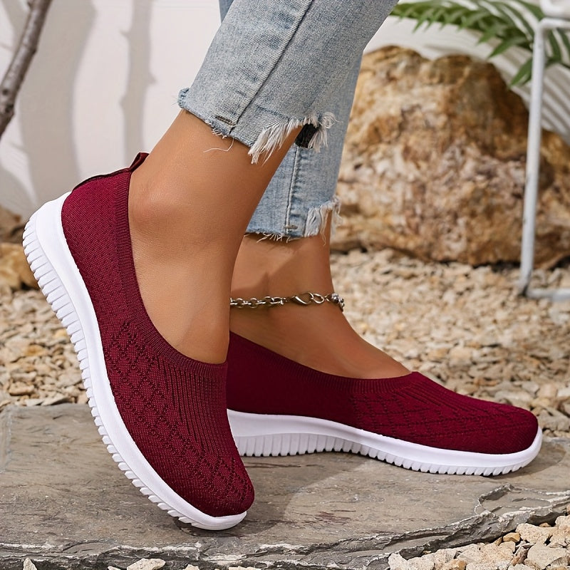 MaisonNox®| Dames Slip-On Schoenen met Orthopedisch Comfort en Elegante Dagelijkse Stijl