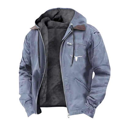 MaisonNox® | Herenjas met Warme Voering en Stoer Design voor Herfstweer