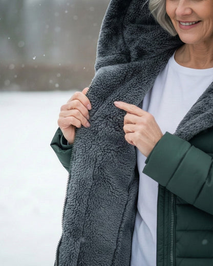 MaisonNox®| Pufferjas gevoerd met fleece