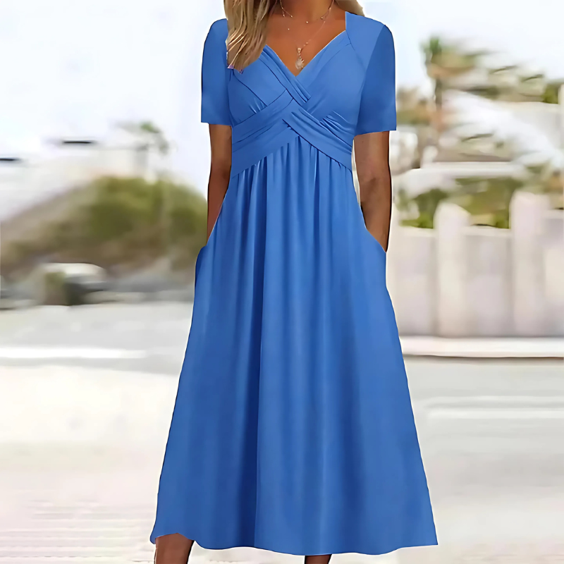 maisonnox® | Elegante Jurk met Flatterende Buikbedekking