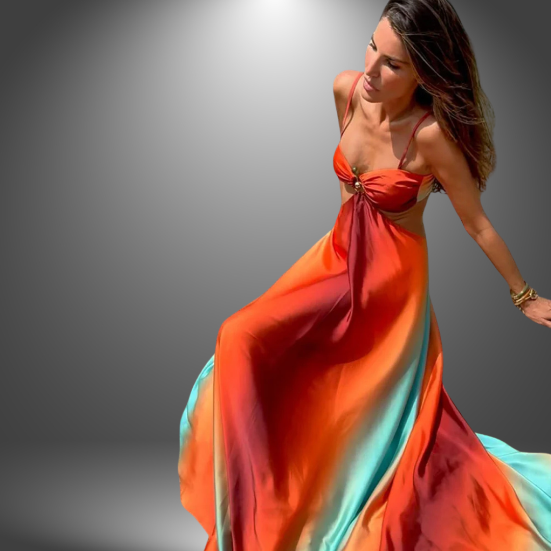 MaisonNox® | Elegante en Frisse Lange Jurk