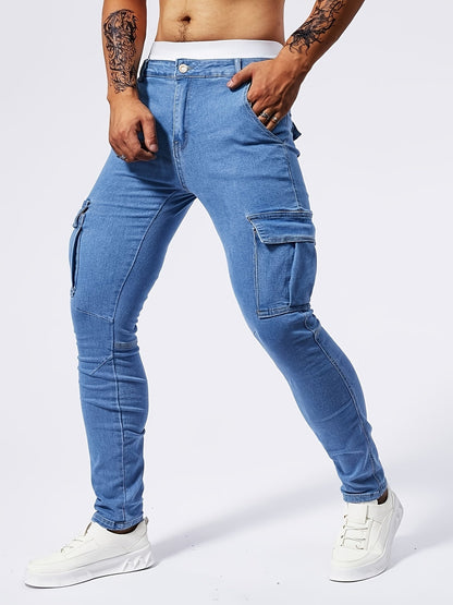 MaisonNox® | Slim Fit Cargo Jeans