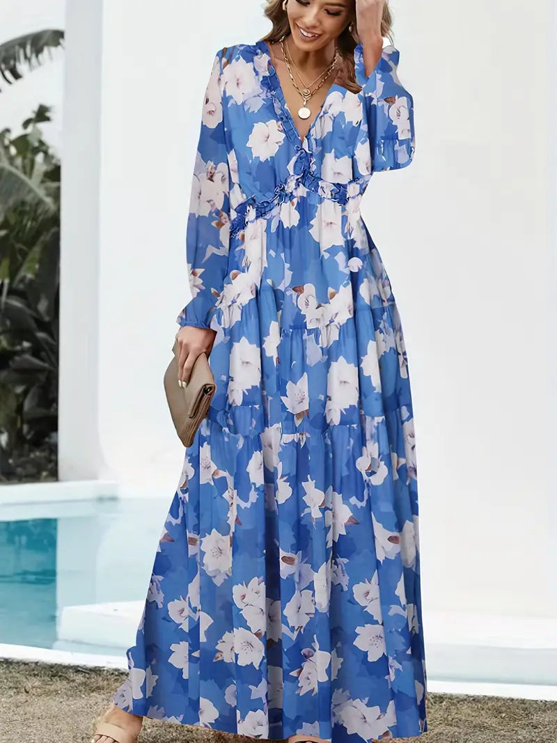 maisonnox® |  Elegante Maxi-jurk