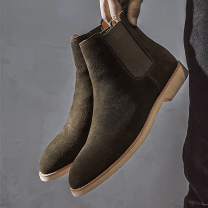 MaisonNox® | Suède Chelsea Boots