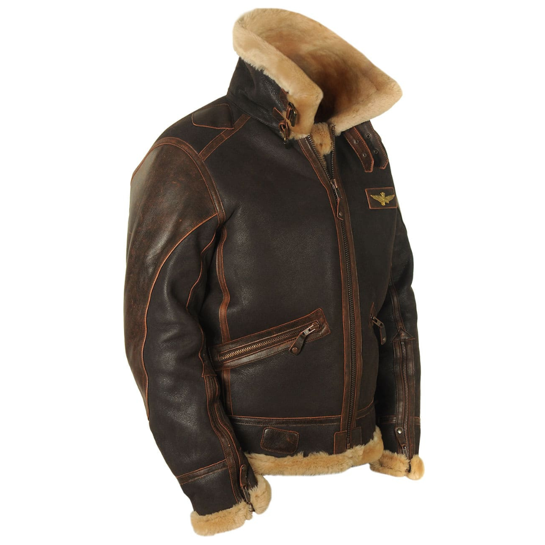 MaisonNox® | Iconische Leren Pilotenjas