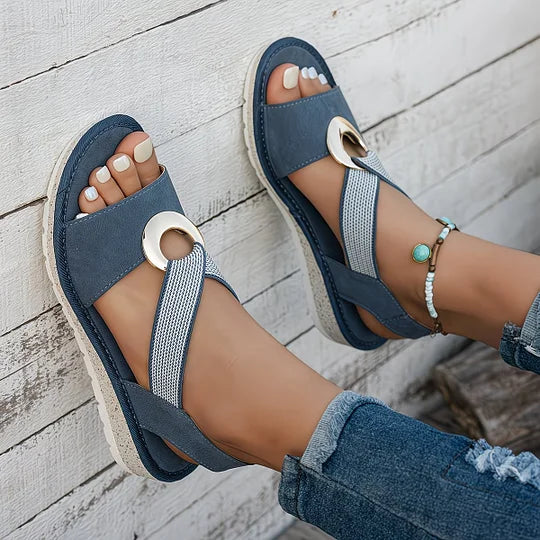 maisonnox® | Elegante sandalen met aangepaste ondersteuning
