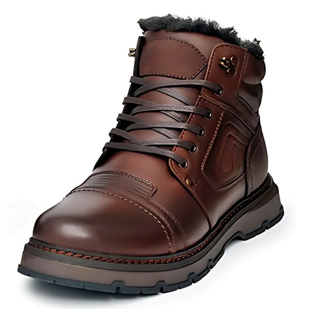 MaisonNox® | Heren winterlaarzen met warm comfort en tijdloze stijl