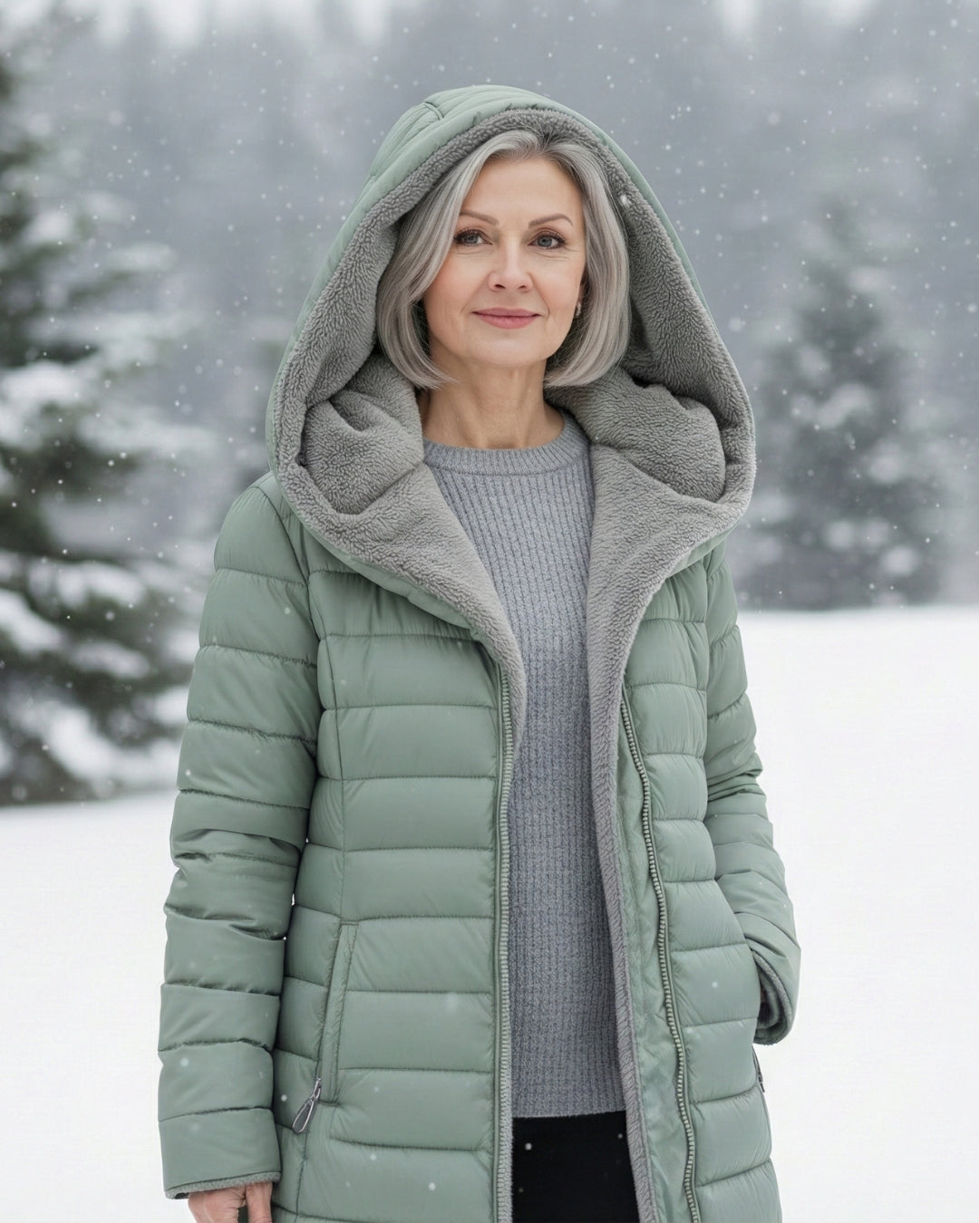 MaisonNox®| Pufferjas gevoerd met fleece