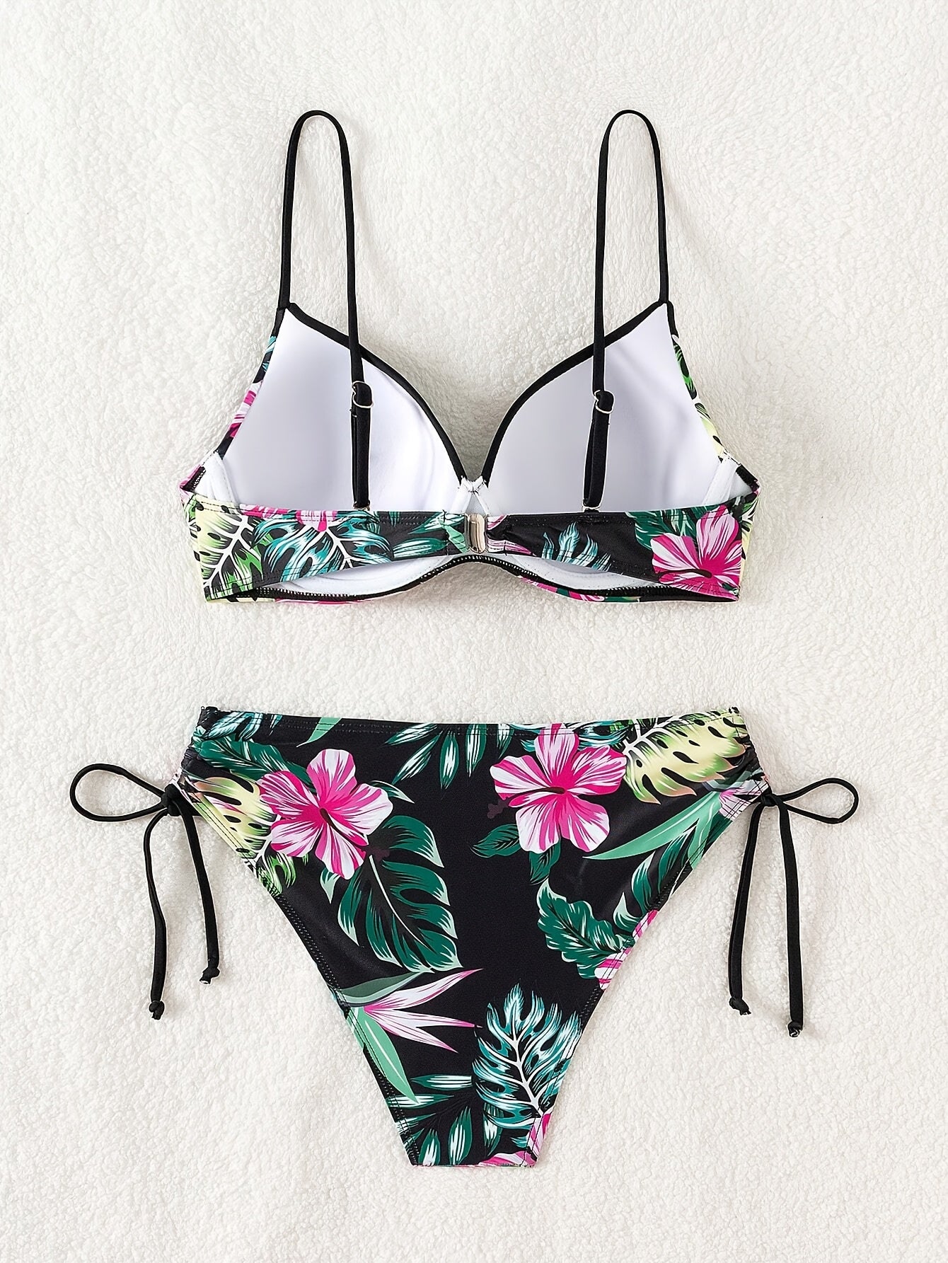 MaisonNox® | Bikini Sculpterend met Beugel en Tropische Bloemenprint voor de Zomer