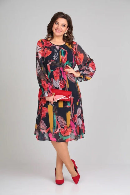 maisonnox® | Mini Jurk met Bloemenprint