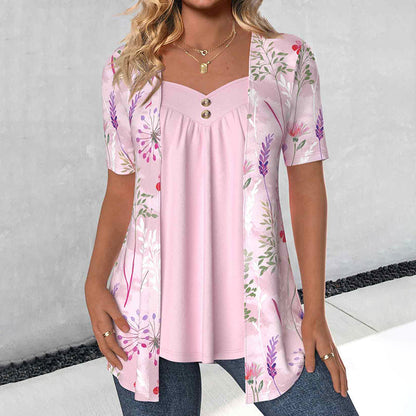 maisonnox® | Elegante blouse met bloemenprint