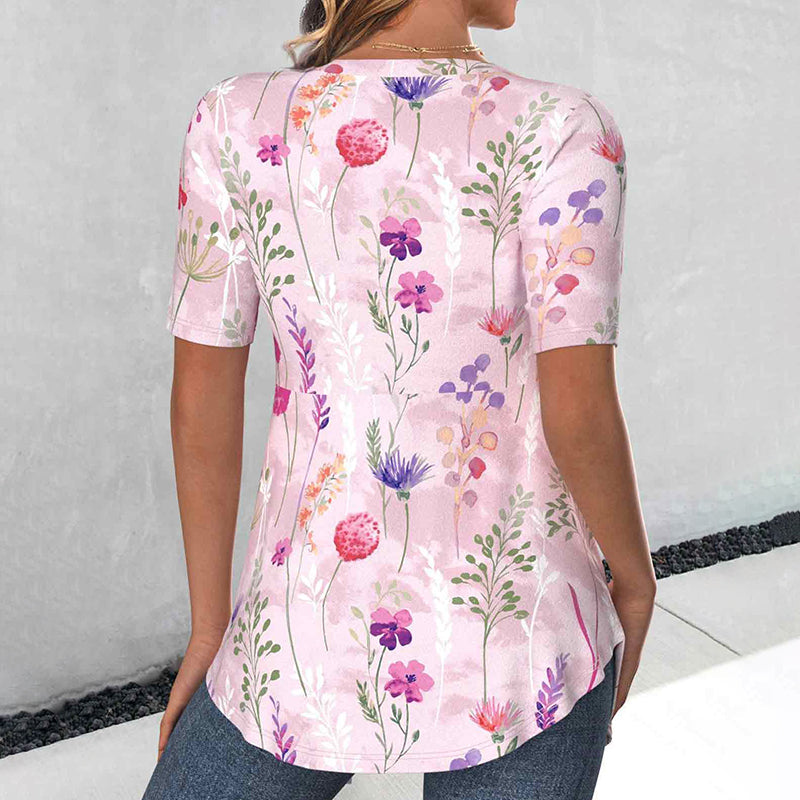 maisonnox® | Elegante blouse met bloemenprint