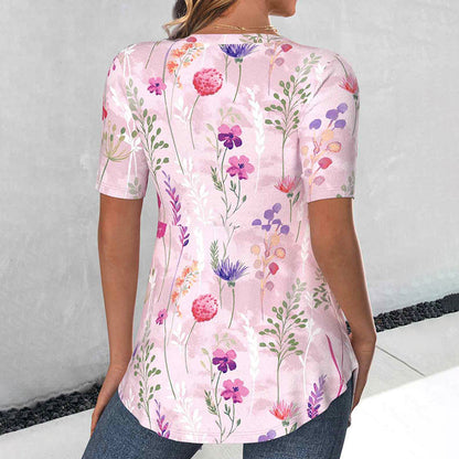 maisonnox® | Elegante blouse met bloemenprint