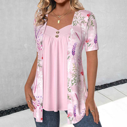 maisonnox® | Elegante blouse met bloemenprint