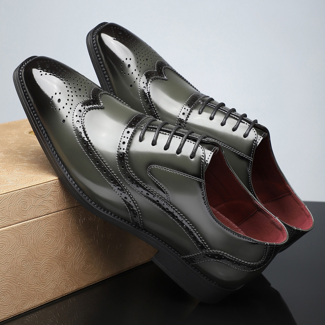 MaisonNox® | Wingtip Oxfords met Tijdloze Elegantie en Dagelijks Comfort voor Formele en Casual Looks