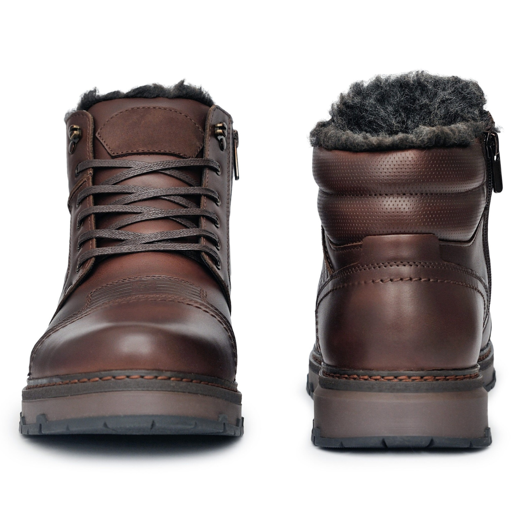 MaisonNox® | Heren winterlaarzen met warm comfort en tijdloze stijl