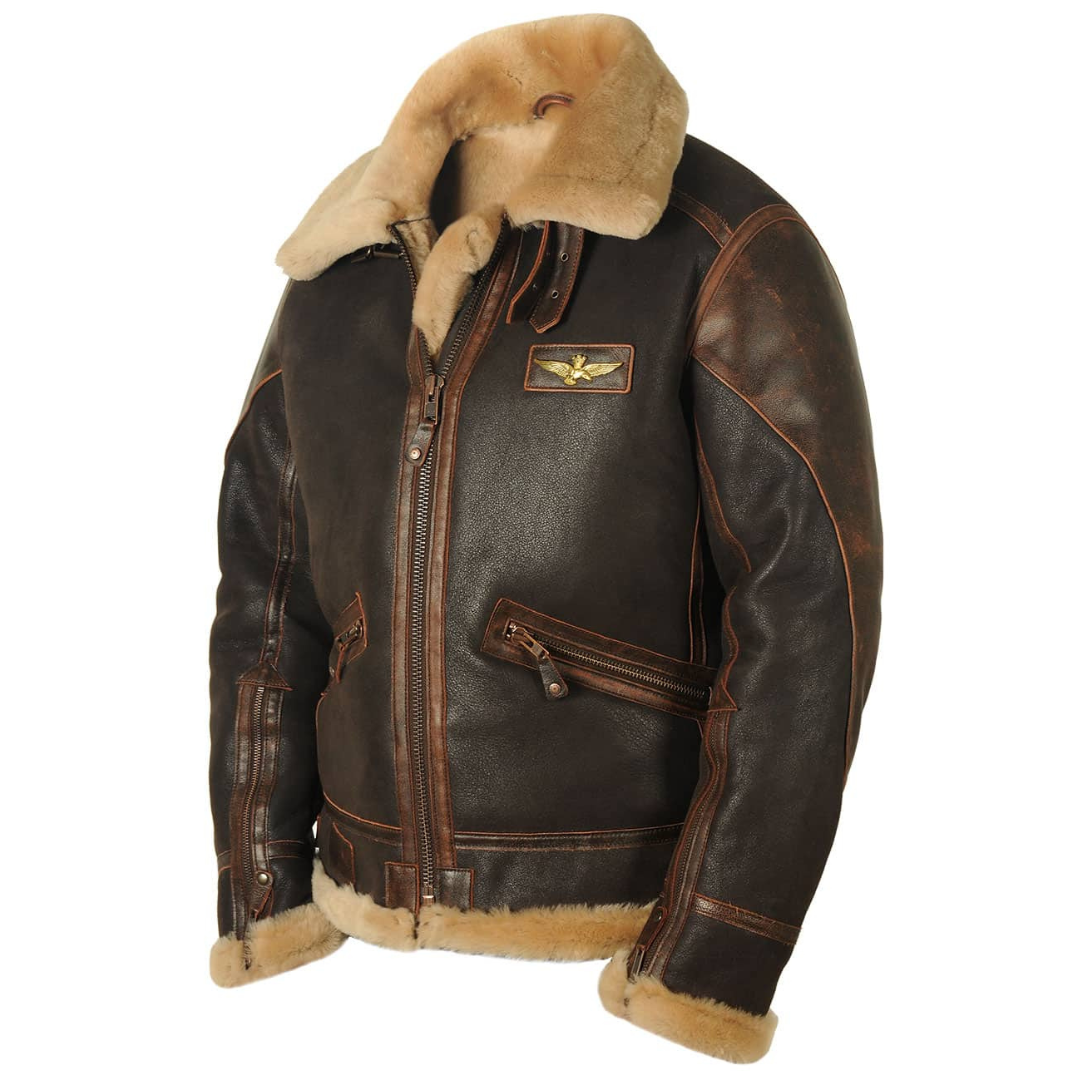 MaisonNox® | Iconische Leren Pilotenjas