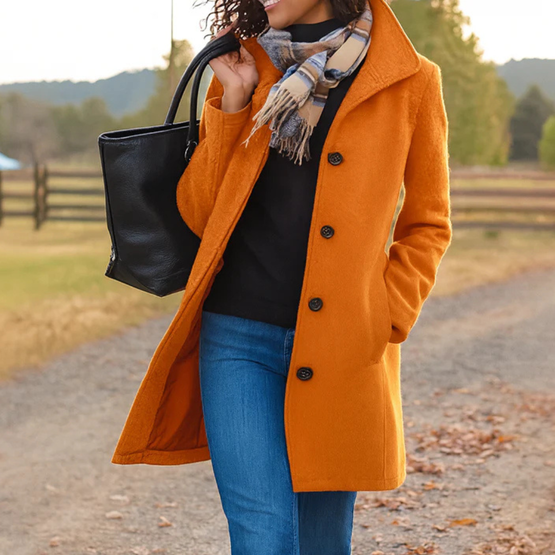 MaisonNox®| Elegante Jas met Omarmende Warmte en Tijdloze Stijl