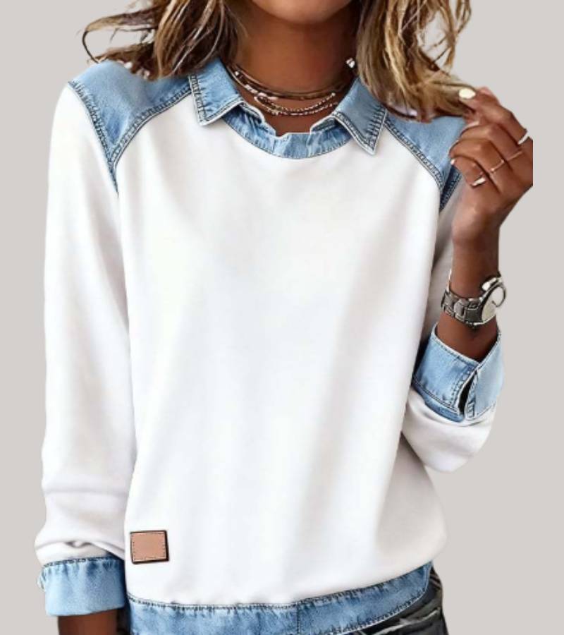MaisonNox®| Elegante Trui met Verfijnde Details voor Dagelijkse Chic