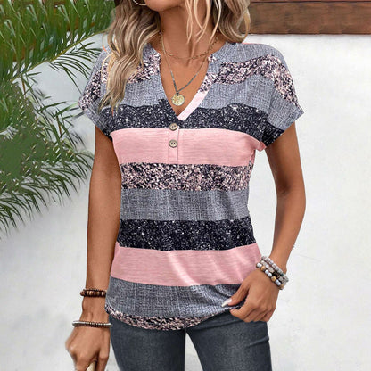maisonnox® | Casual gestreepte blouse