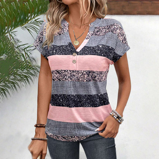 maisonnox® | Casual gestreepte blouse