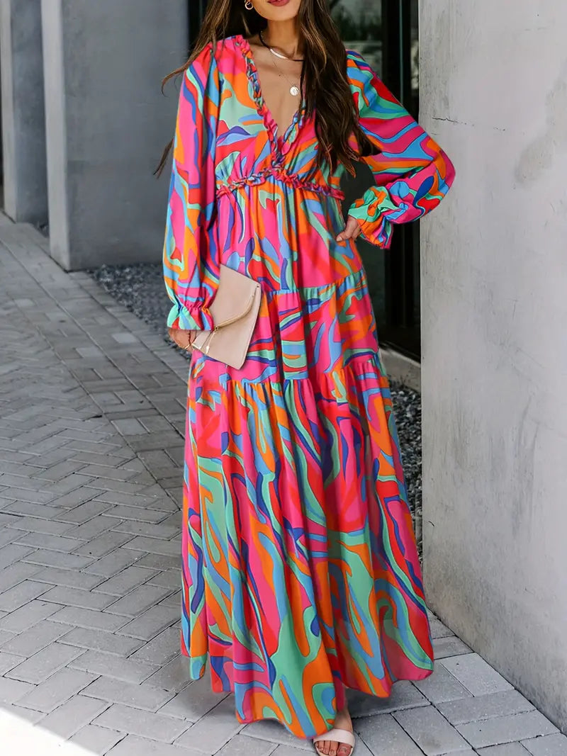 maisonnox® |  Elegante Maxi-jurk
