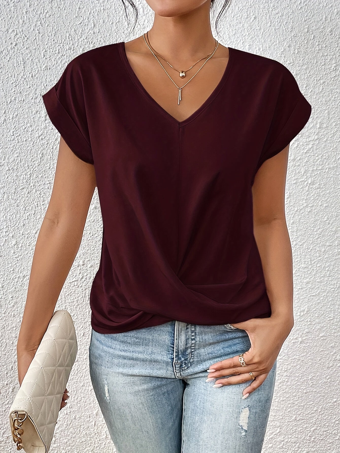 maisonnox® | Comfortabel T-shirt met elegante halslijn (TIJDELIJK 1+1 GRATIS!)
