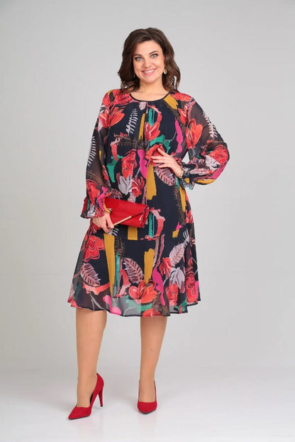 maisonnox® | Mini Jurk met Bloemenprint