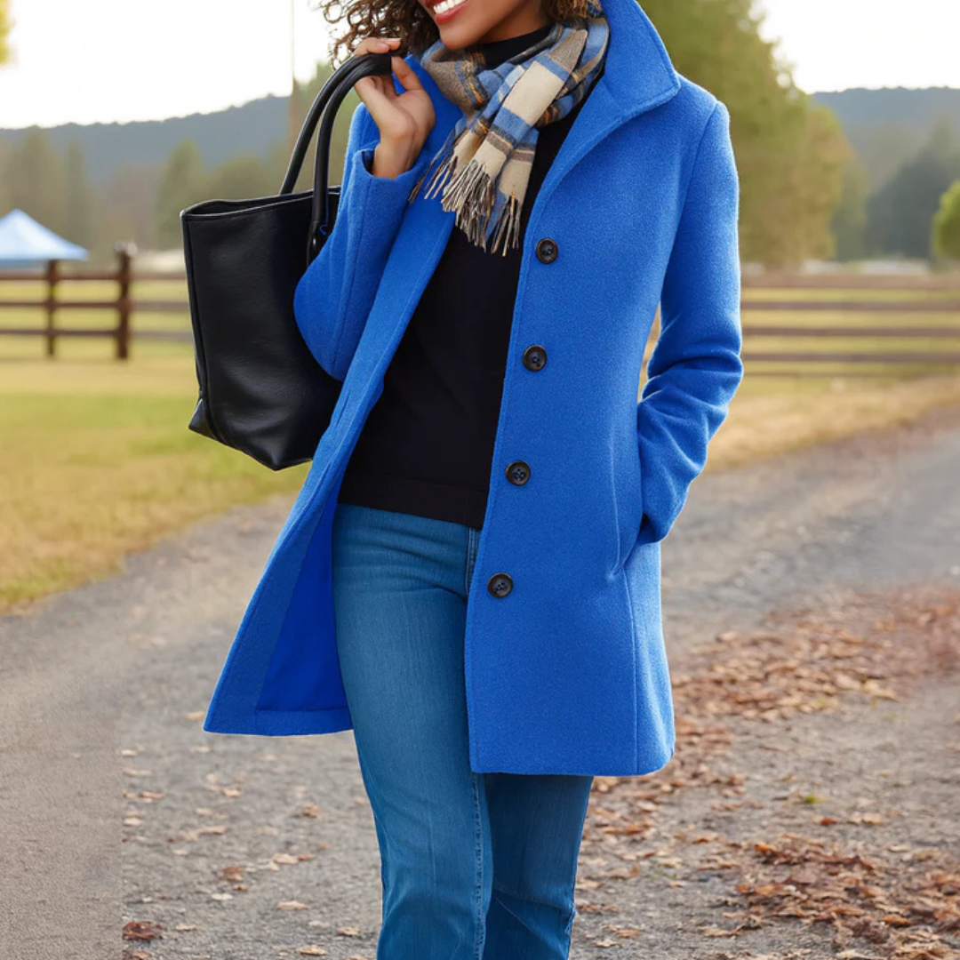 MaisonNox®| Elegante Jas met Omarmende Warmte en Tijdloze Stijl