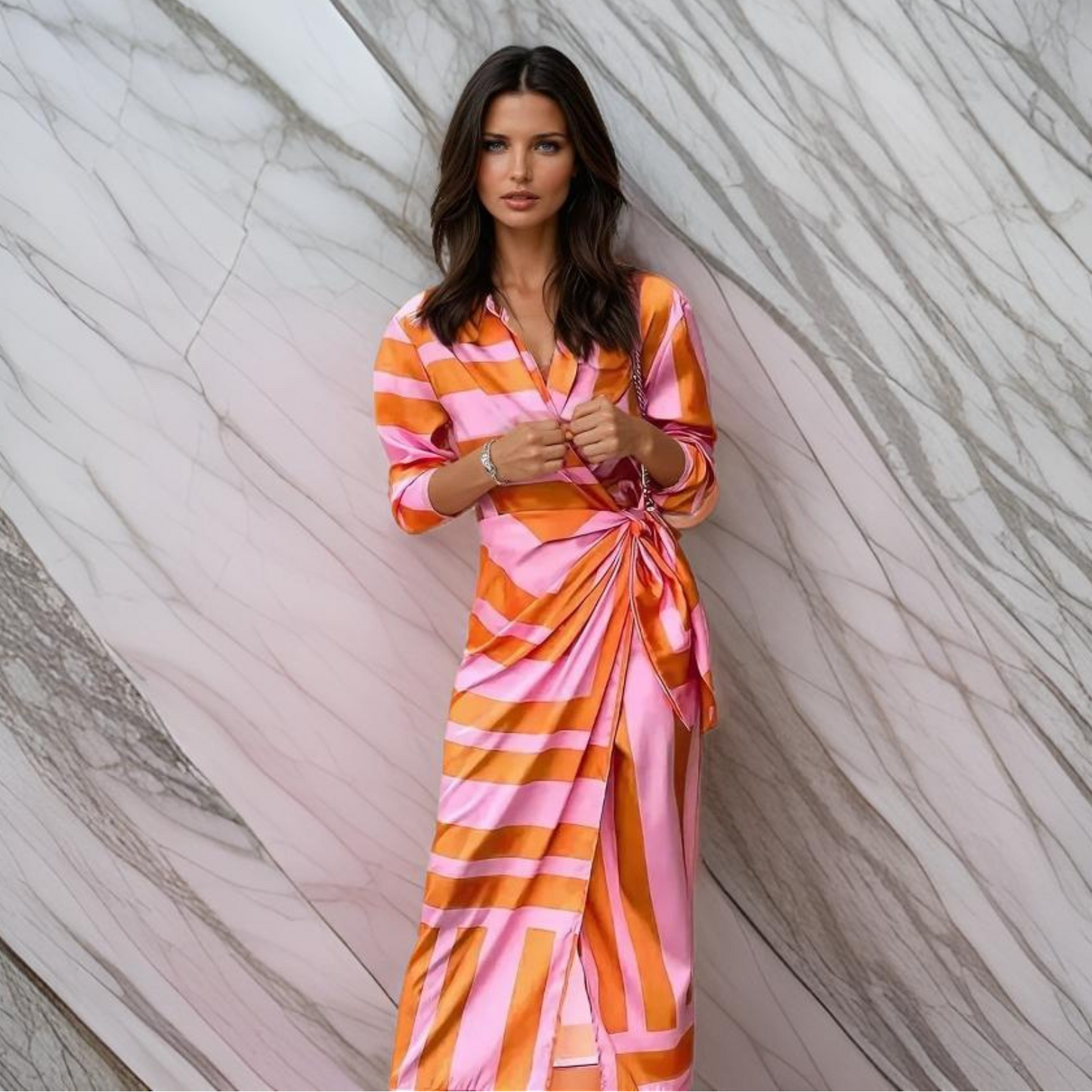 MaisonNox® | Elegante en Trendy Wikkeljurk