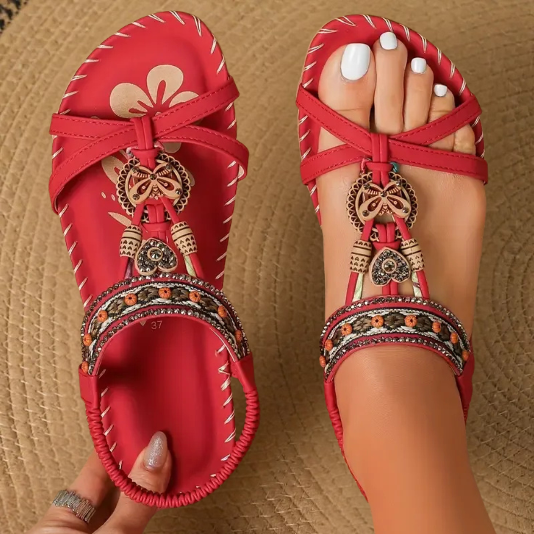 maisonnox® | Ibiza-sandalen die comfort en elegantie combineren