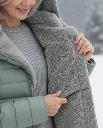 MaisonNox®| Pufferjas gevoerd met fleece