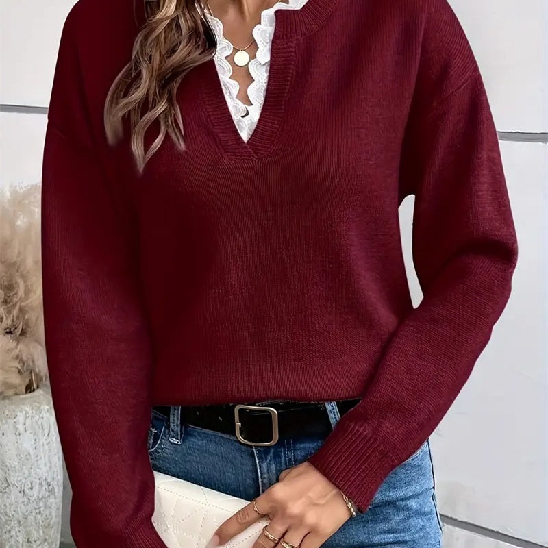 MaisonNox®| Elegante Trui met Comfortabele Pasvorm en Veelzijdige Stijl