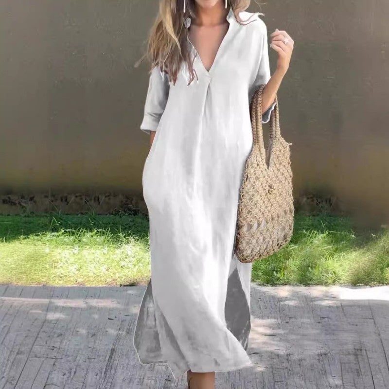 MaisonNox®  | Lichte en Elegante Zomerjurk