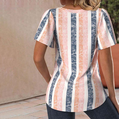 maisonnox® | Casual gestreepte blouse