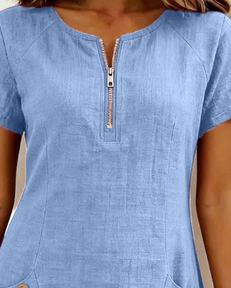 maisonnox® | Linnen zomer jurk