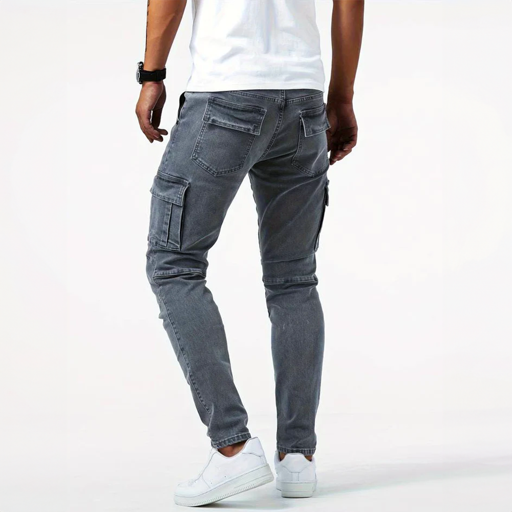 MaisonNox® | Stretchy Cargo Jeans