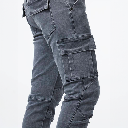 MaisonNox® | Stretchy Cargo Jeans