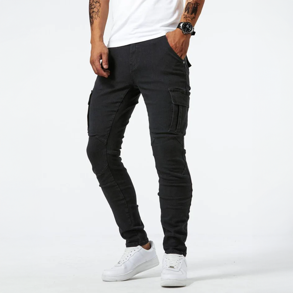 MaisonNox® | Stretchy Cargo Jeans