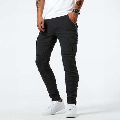 MaisonNox® | Stretchy Cargo Jeans