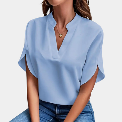 maisonnox® | Dames blouse met korte mouw (TIJDELIJK 1+1 GRATIS!)