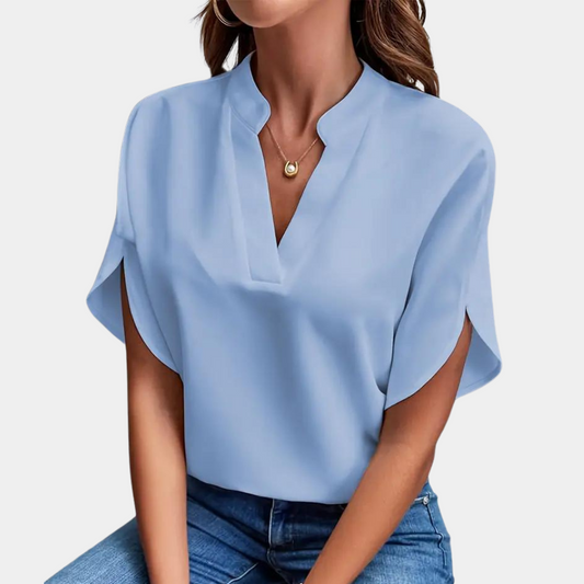 maisonnox® | Dames blouse met korte mouw (TIJDELIJK 1+1 GRATIS!)