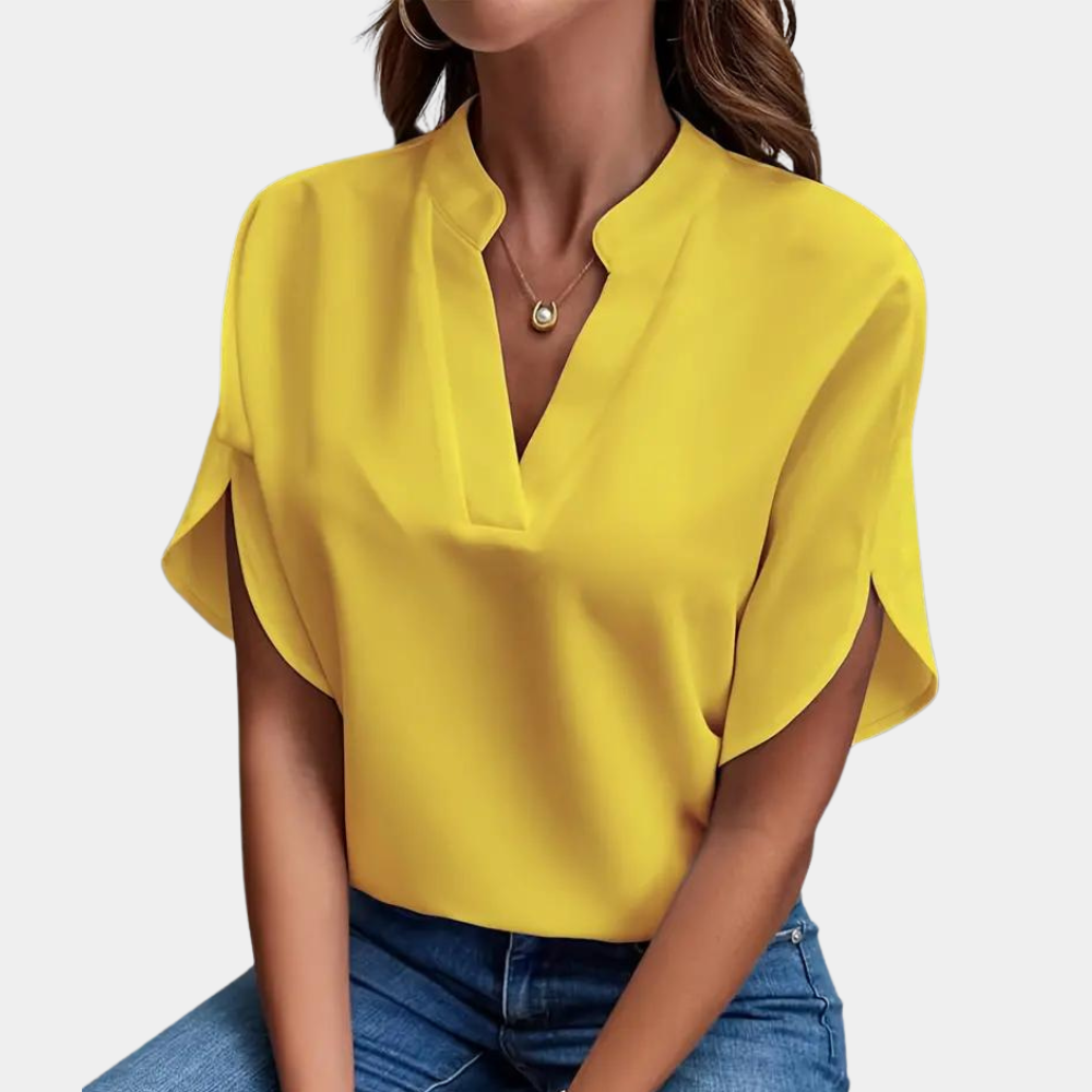maisonnox® | Dames blouse met korte mouw (TIJDELIJK 1+1 GRATIS!)