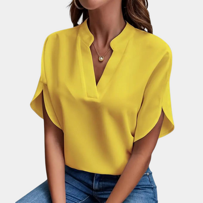 maisonnox® | Dames blouse met korte mouw (TIJDELIJK 1+1 GRATIS!)