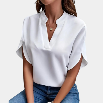 maisonnox® | Dames blouse met korte mouw (TIJDELIJK 1+1 GRATIS!)