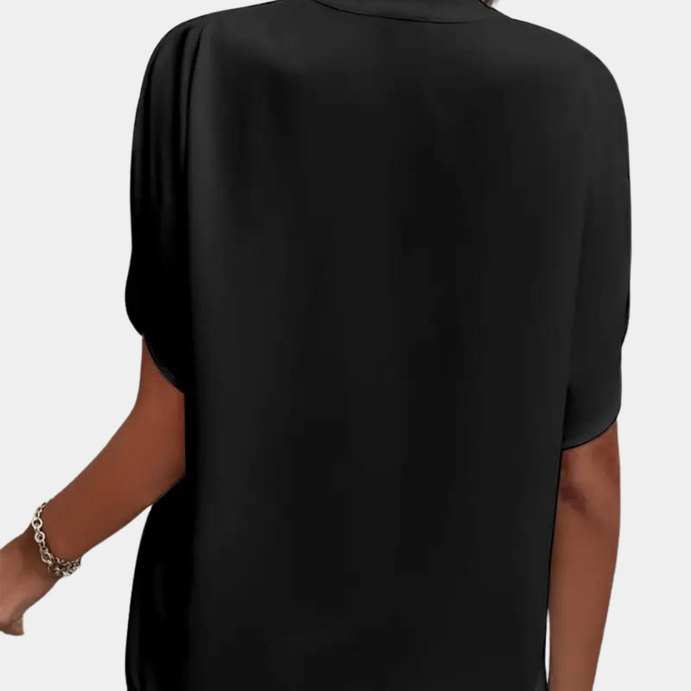 maisonnox® | Dames blouse met korte mouw (TIJDELIJK 1+1 GRATIS!)