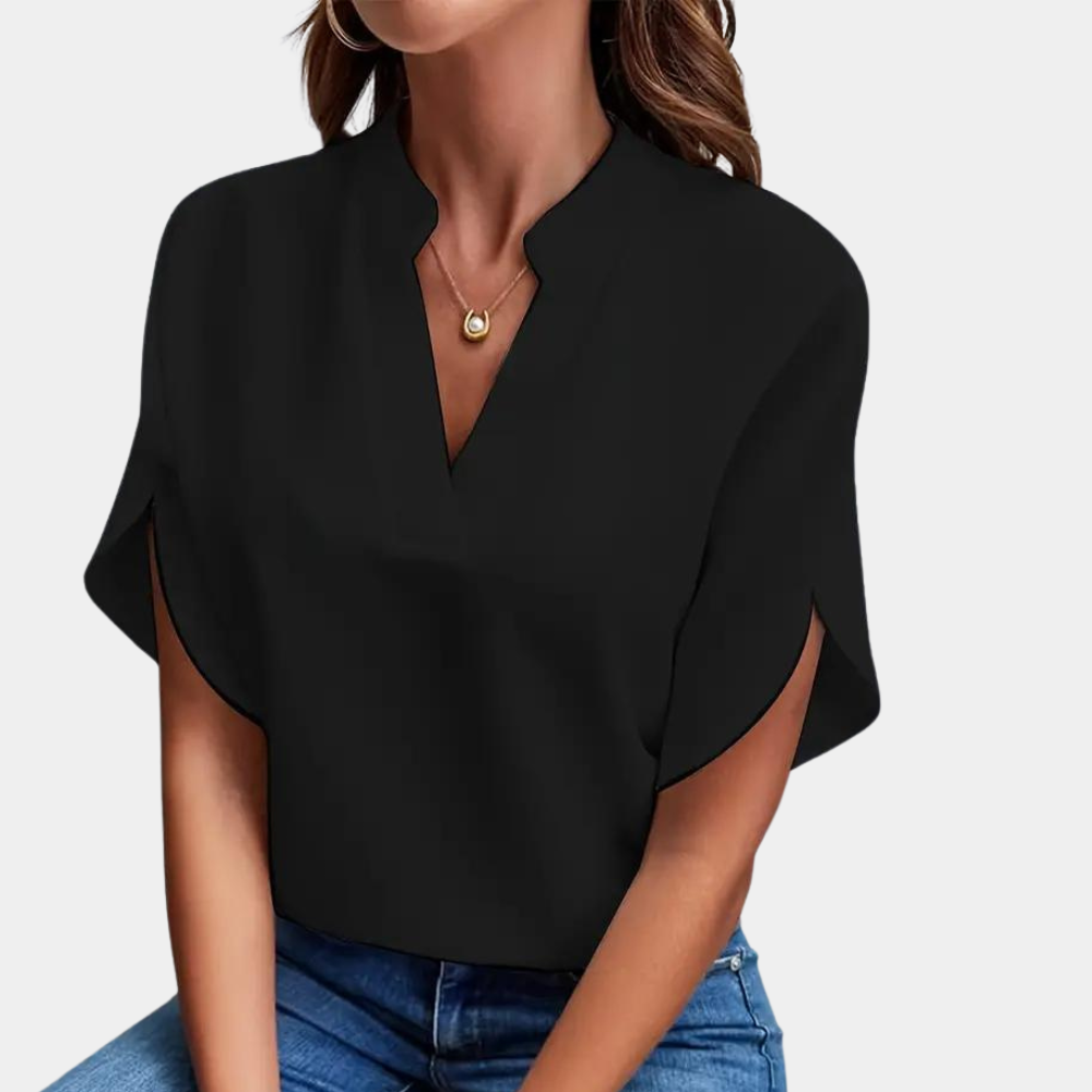 maisonnox® | Dames blouse met korte mouw (TIJDELIJK 1+1 GRATIS!)
