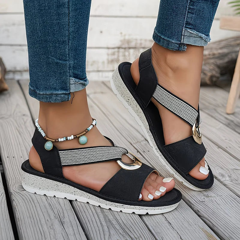 maisonnox® | Elegante sandalen met aangepaste ondersteuning