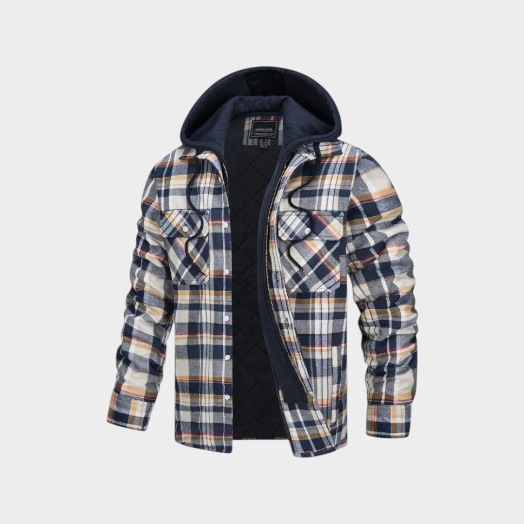 MaisonNox®  | Warme herenjas van premium wolmix